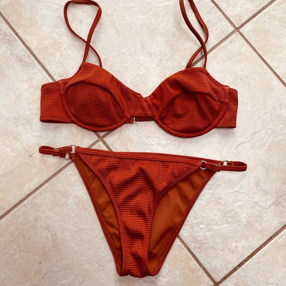 Pacsun ribbed bikini